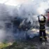 У Новомиргороді згоріла вантажівка “Камаз”