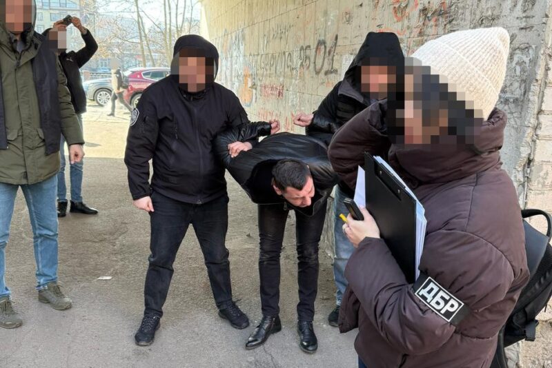 затримала на хабарі