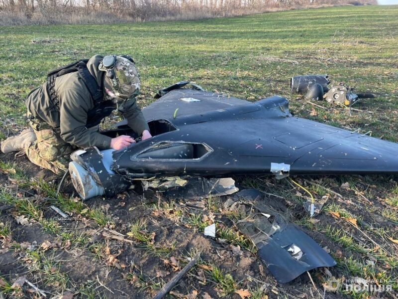 ворожий дрон на кіровоградщині