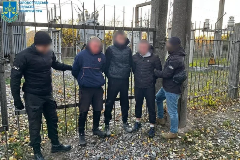 підпалі електропідстанції