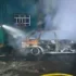 У Долинській громаді вщент згоріли дві автівки