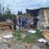 У Кропивницькому на місцях зруйнованих дронами будинків встановлять модульне житло