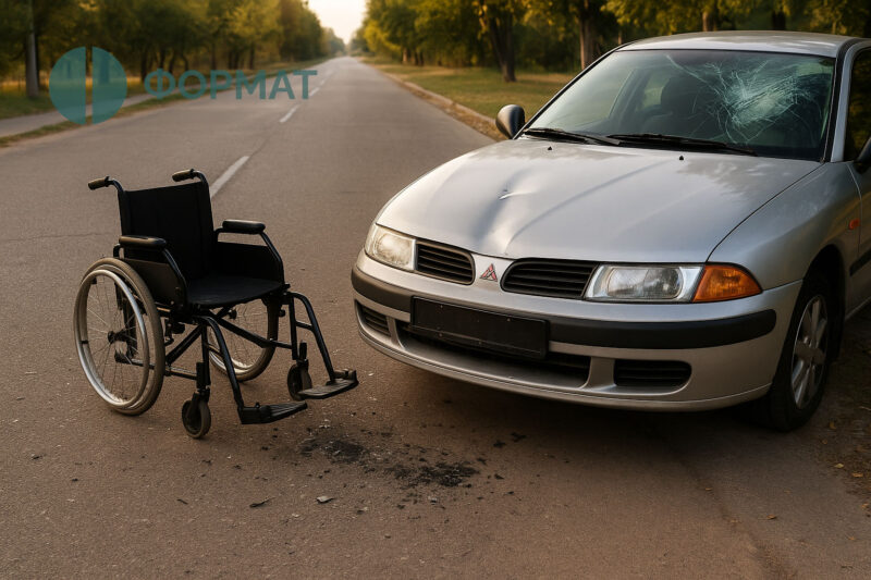 насмерть збив людину на інвалідному візку