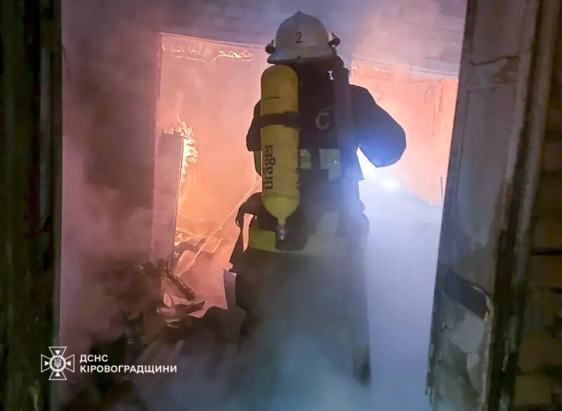 на пожежі загинув чоловік