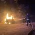 Вщент згорів легковик у Кропивницькому