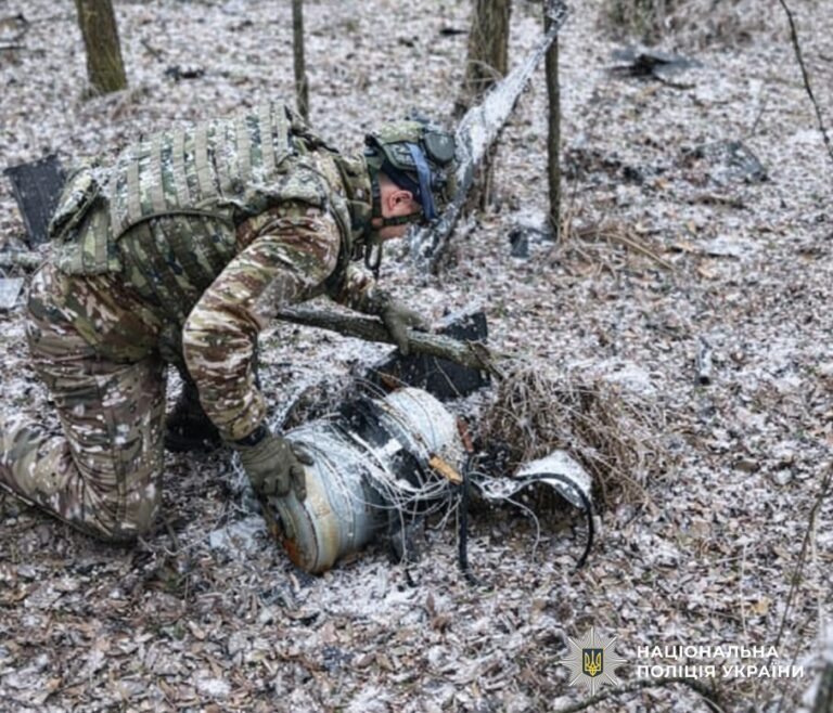 знайшли бойову частину ворожого дрону на кіровоградщині