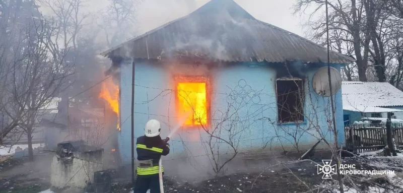 шість пожежі загасили на кіровоградщині