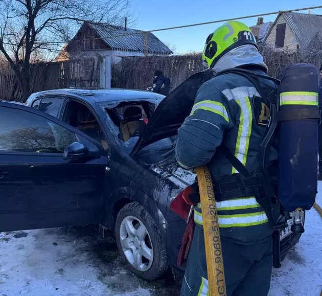 у кропивницькому травмувався чоловік на пожежі