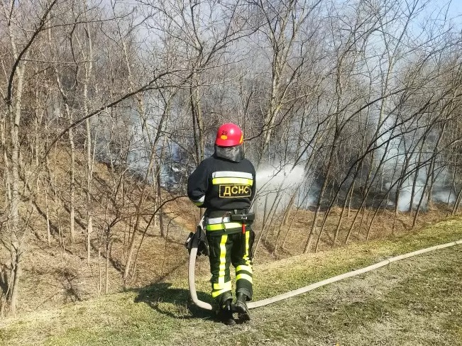 У Кропивницькому районі на пожежі травмувався чоловік