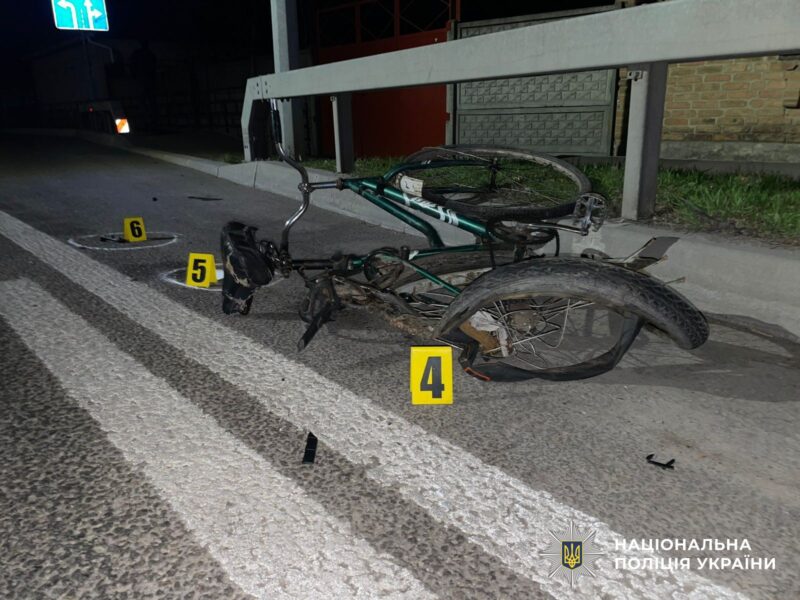 У Знам'янській громаді вантажівка збила на смерть велосипедиста