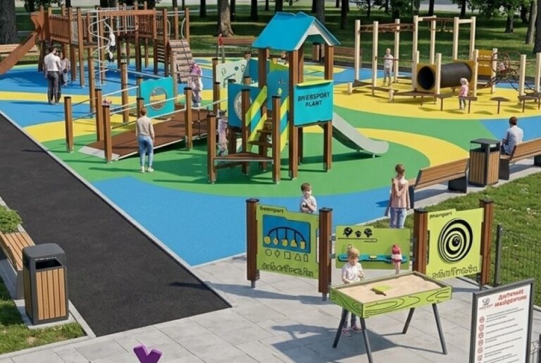 Безбар'єрний дитячий майданчик облаштують у в парку Захисників правопорядку у Кропивницькому