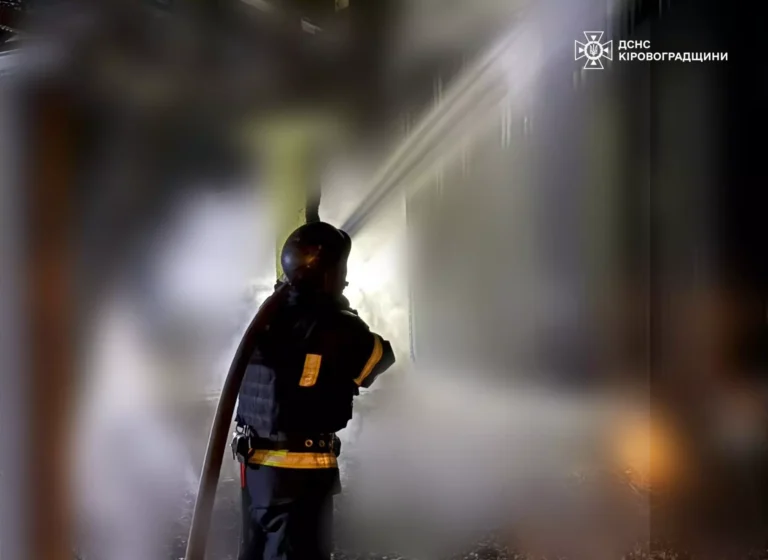 Ворог атакував об'єкт критичної інфраструктури на Кіровоградщині