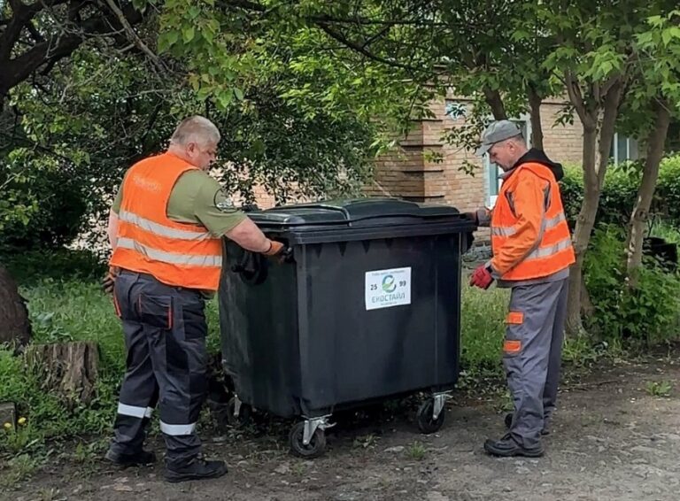 У Кропивницькому встановили ще 90 контейнерів для збору сміття у приватному секторі