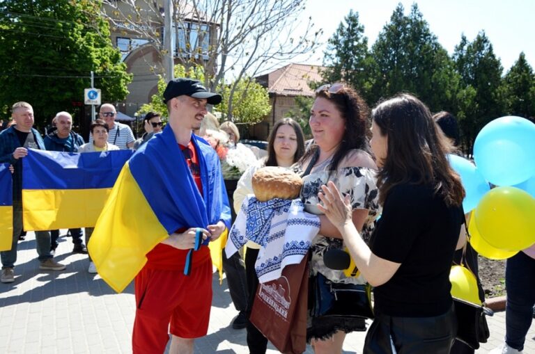 У Кропивницькому зустріли військовослужбовця Артема Владімірова
