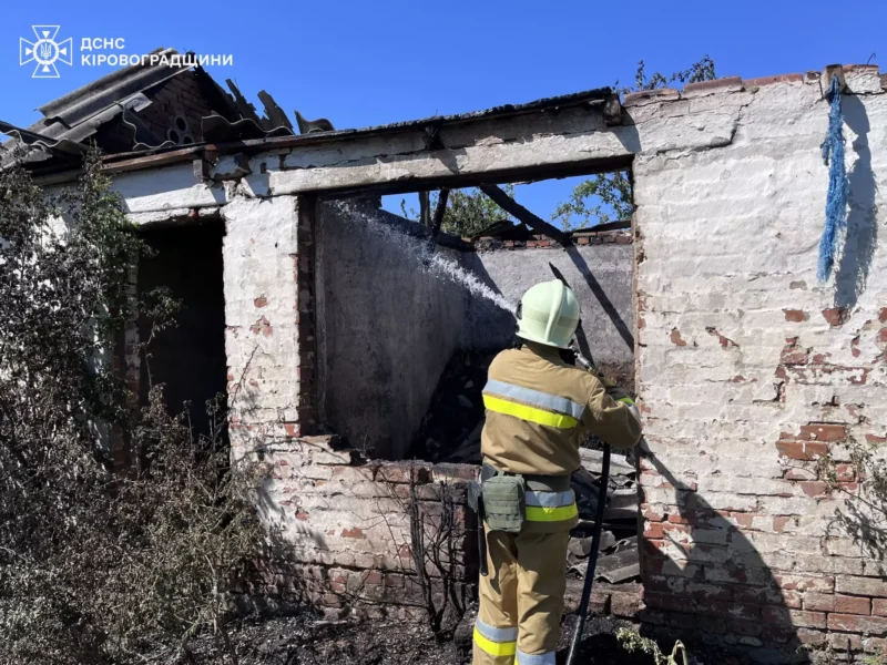 У Кетрисанівській громаді на пожежі господарчої споруди травмувався чоловік