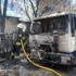 У Долинській згоріла вантажівка MAN