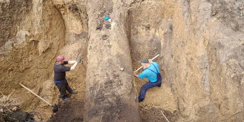 У Кропивницькому завершили ремонт на водогоні діаметром 1200 мм