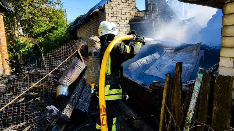 У Світловодську на пожежі травмувався 70-річний чоловік