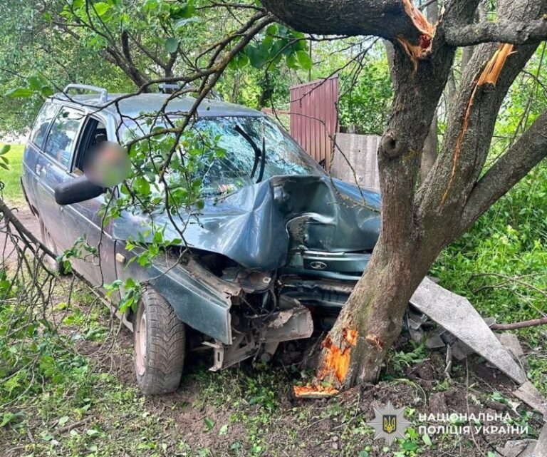 На Кіровоградщині розслідують ДТП з двома травмованими