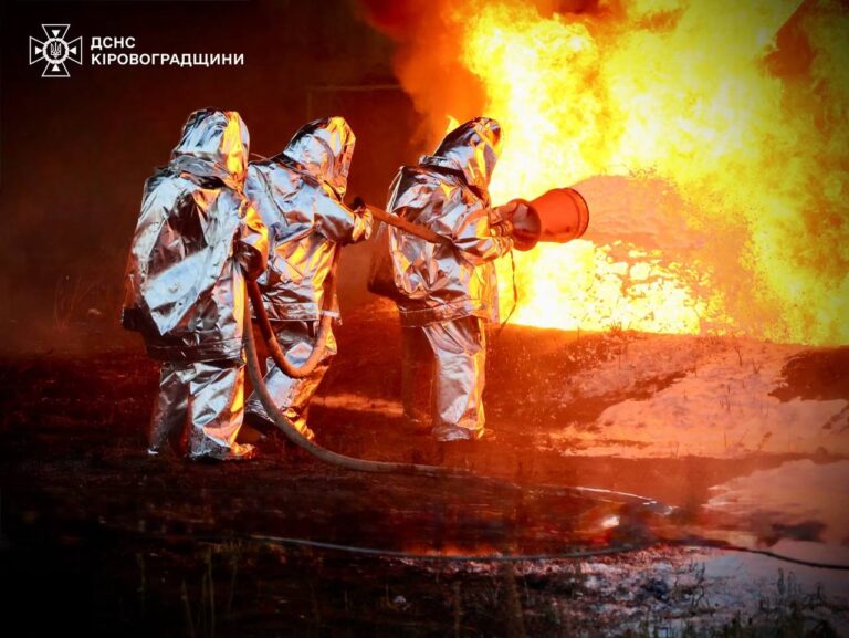 Ворог атакував одне з підприємств у Кропивницькому (ФОТО)