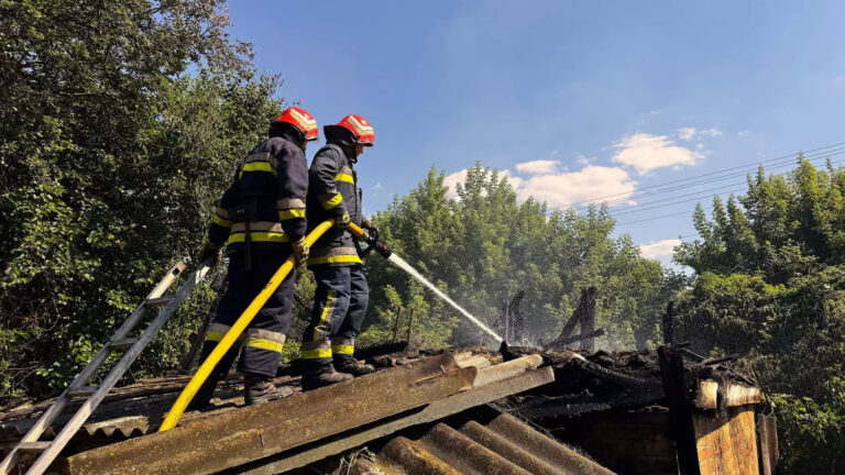 У Компаніївській громаді на пожежі будинку травмувався 66-річний чоловік